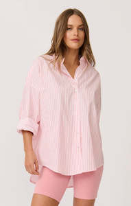 Womenswear: Tammy Shirt - Bubblegum Stripe