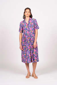 Womenswear: Lucia Dress - Violet Floral