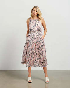 Womenswear: Ingrid Dress - Pink Posey