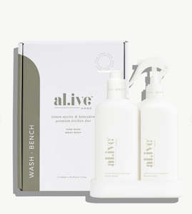 al.ive Kitchen Duo - Lemon Myrtle & Honeydew - Hand Wash/Bench Spray