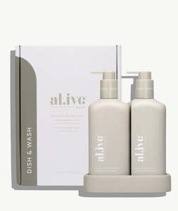 al.ive Kitchen Duo - Lemon & Pomegranate- Water Melon & Lime - Dishwashing Liquid/Hand Wash