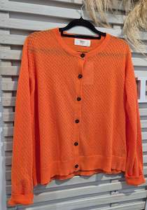 Womenswear: Loft Cardi - Orange