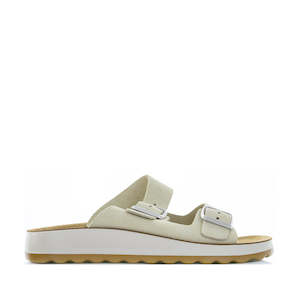 slippers: FLY FLOT 77G64 2C IVORY