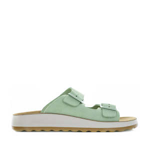 slippers: FLY FLOT 77G64 2C WATER GREEN