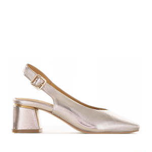 Belle Scarpe Record Pale Gold