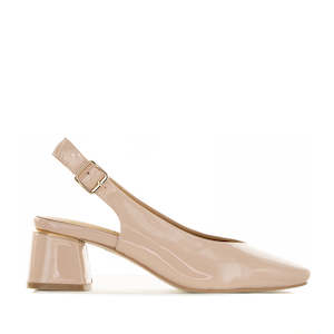 Sandals: BELLE SCARPE RECORD NUDE