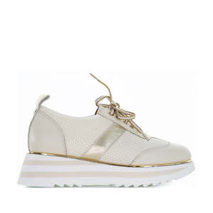 Lifestyle Sneakers: ALFIE & EVIE HARMONY CREAM MESH