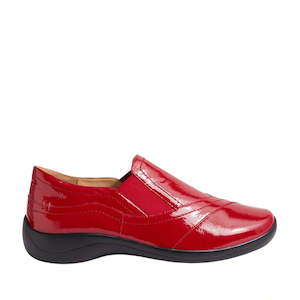 ZIERA JAVA DARK RED PATENT