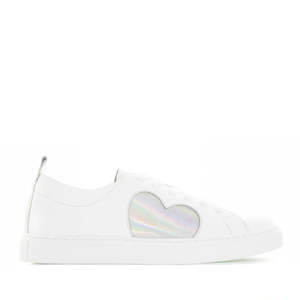 LE SANSA HEART WHITE IRIDESCENT