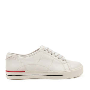 White Sneakers: ZIERA ASHLEEN WHITE