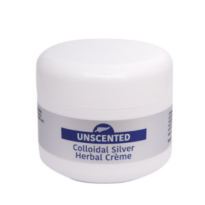 Unscented Colloidal Silver Herbal Crème