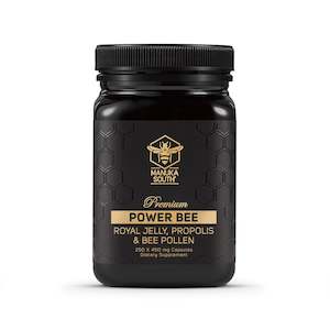 Gift: Manuka South Power Bee Capsules (250 x 450mg)