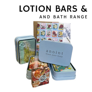 Anoint Moisturiser Lotion Bars & Bath Range