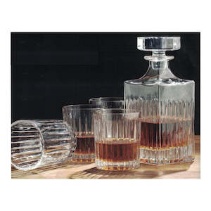 Tempa Xavier 5pce Crystal Whisky Set