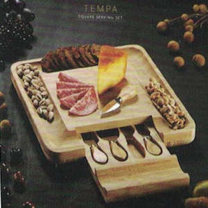 Tempa Fromagerie 5pce Cheeseboard Set 33cm