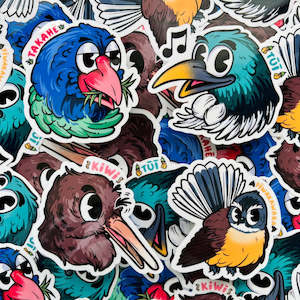 Pepper Raccoon - Aotearoa Sillies Sticker Collection