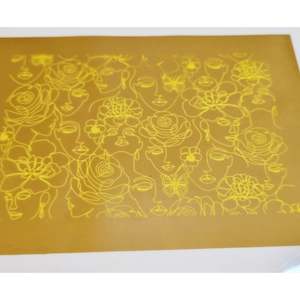 Silk Screen Stencil - Ladies Faces Ultra-fine