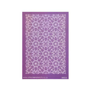 Silk Screen Stencils - Mandala Flower