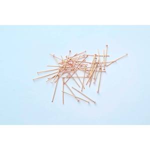 Misc Findings: Flat Head Pin - 50 pc pack - 4 colours