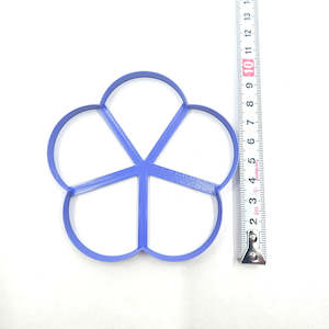 Shape Cutters: 5 Petal Flower Trinket Dish Clay Cutter