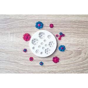 Moulds: Floral Silicone Mould - Daisies