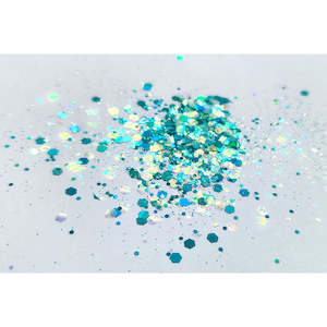 Chunky Mix Glitter  - Teal Mix