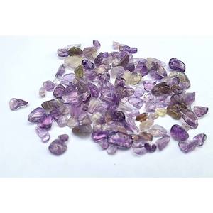 Crushed Glass: Dark Amethyst Crystal Chips 2-4mm