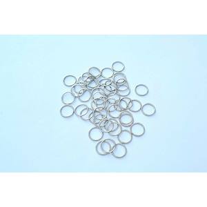 Resin: Stainless Steel Jump Rings -  50pc packs