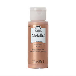 Folk Art Acrylic Metallic Paint - Rose Gold