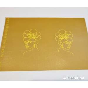 Duo Floral Lady Ultra-fine Silk Screen Stencil