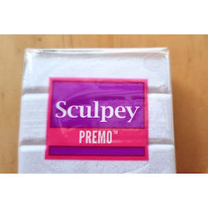 Sculpey Premo: Sculpey Premo - Frost White Glitter