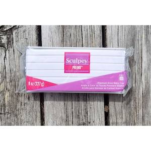 Sculpey Premo: Sculpey Premo -  WHITE 226G BLOCK