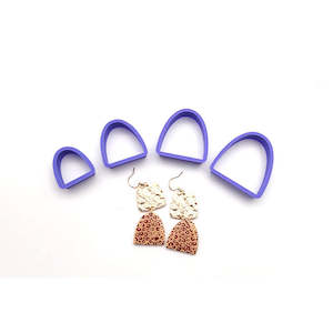 Simple Shapes: 41. Rounded Arch Cutter 4 pc set