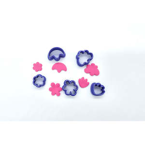 Floral Stud Cutter Set of 5