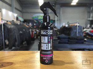 Muc-Off Rain Shield Re-proofer - Colton's Motor Vehicle Company LtdColton's Moto…