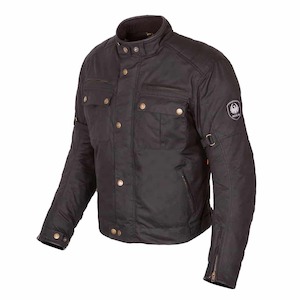 Merlin Barton II Traditional Wax Jacket - Black - Colton's Motor Vehicle Company…