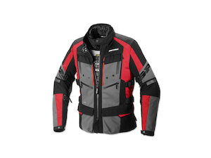 Spidi 4Season Evo Jacket - Black/Grey/Red - Colton's Motor Vehicle Company LtdCo…