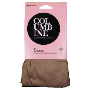 Hosiery: Dance Tights 40 Denier Gloss Shimmer Columbine