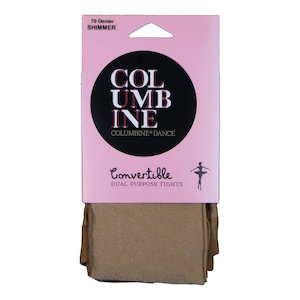 Convertible Dance Tights 70 Denier Gloss Shimmer Columbine