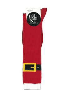 Hosiery: Women's Santa Cotton Under The Knee Columbine