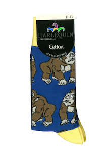 Hosiery: Men's Gorilla Cotton Crew Columbine