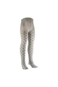 Kid’s Diamond Dot Merino Wool Tights Columbine