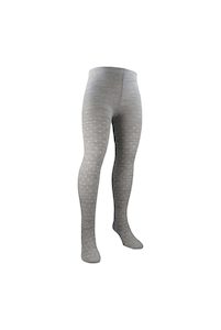 Kid’s Spot Merino Wool Tights Columbine