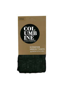 Women’s Superfine Merino Diamond Lines Tights Columbine