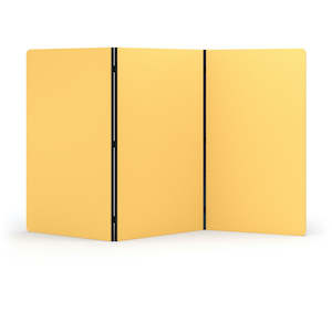 Acoustic Freestanding 3 Panel Partition