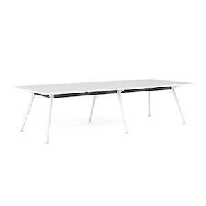 Special - Euro Boardroom Table 3000 x 1200 -  White Frame Only