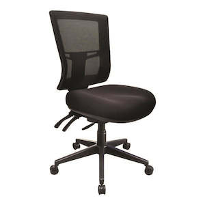 Furniture: Buro Metro II Mesh Office Chair - Black Nylon Base