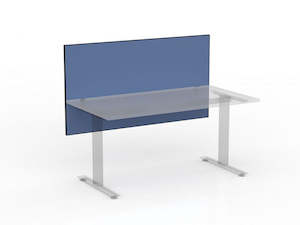 Active25 Desk Hung Screen - 1500 wide x 800 high