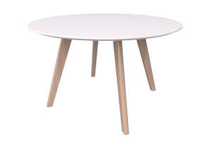 Oslo Meeting Table 4 Leg (Round) - Melteca