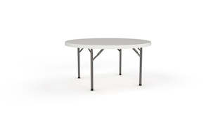 Life 1500 folding table - round